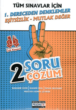 1.Dereceden Denklemler Eşitsizlik-Mutlak Değer 2 Soru 2 Çözüm