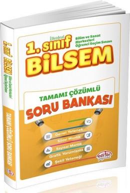 1.Sınıf Bilsem Tamamı Çözümlü Soru Bankası