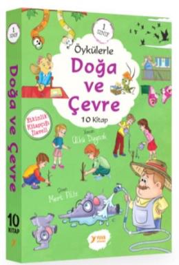 1.Sınıf Öykülerle Doğa ve Çevre 10 lu Set Fasikül